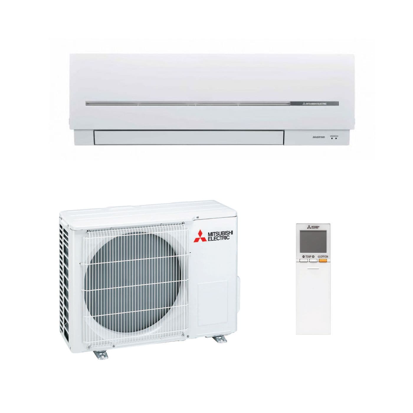 Mitsubishi Electric 2.5kw Wall Mount A/C System – MSZ-AP25VGK